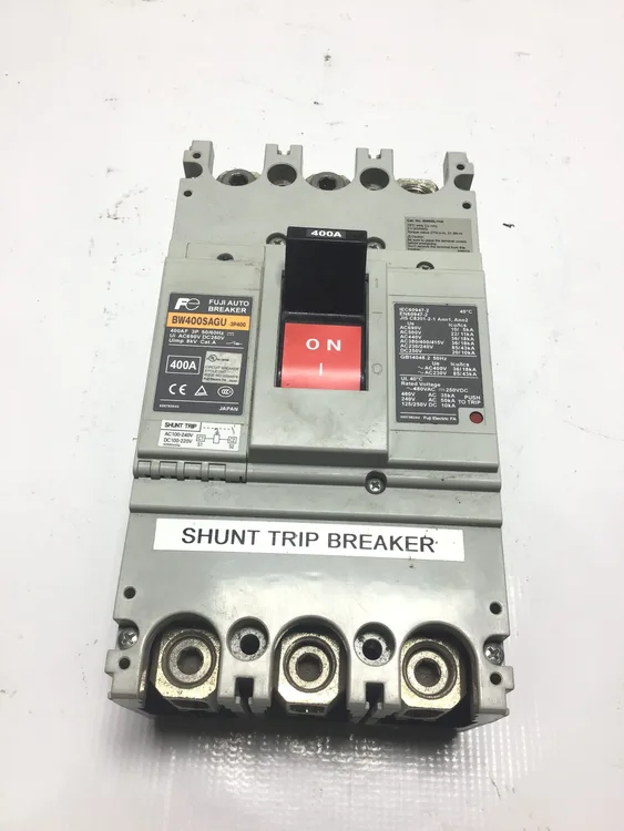 Used FUJI ELECTRIC BW400SAGU-3P300 Circuit Breakers Pennsylvania US | Moses B Glick #1007927