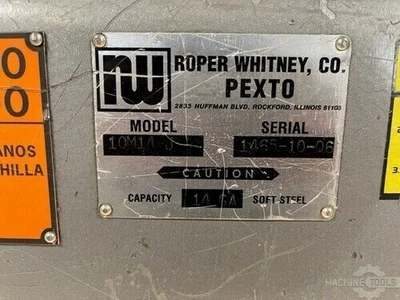 USED ROPER WHITNEY PEXTO 10M14H