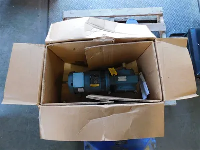 Dodge 6P14H3391/FD145CG16A25 Geared Motor 2HP 1725 RPM In 70 RPM Out 25:0 Ratio New NIB