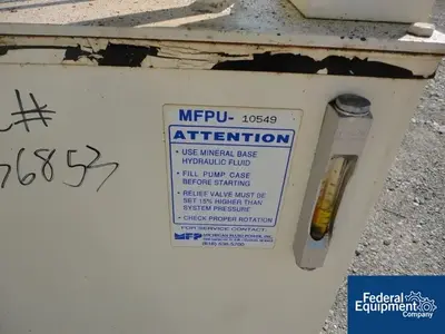 USED Michigan Fluid Power 3 HP MICHGAN FLUID POWER HYDRAULIC UNIT