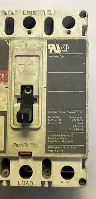 USED WESTINGHOUSE HMCP007C0C