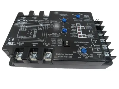 NEW ICM CONTROLS ICM400 3 PHASE VOLTAGE MONITOR