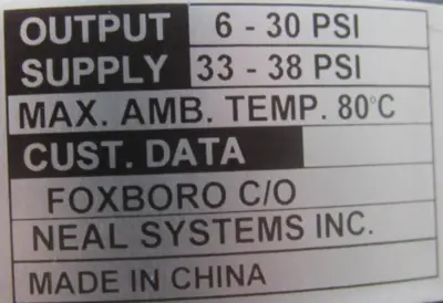 NEW FOXBORO E69F-TI3-J SIGNAL CONVERTER E69FTI3J