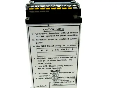 USED LEEDS & NORTHRUP 150051 TEMPERATURE CONTROLLER