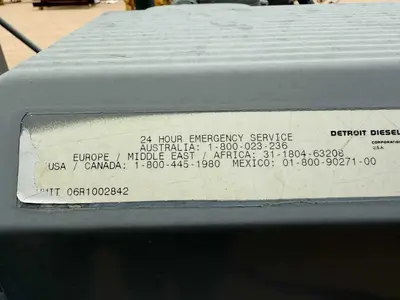Used DETROIT DETROIT DIESEL SERIES 60 Diesel Generators Texas US | Oil The Woodlands Group #1501423