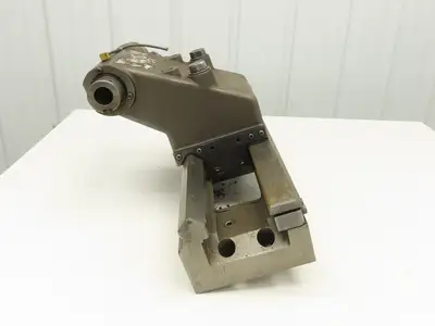 Yamazaki Mazak QT-8 Quick Turn 8 CNC Lathe Tailstock With Bed Rails