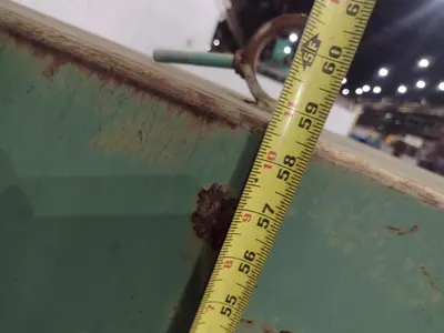 60" X 60" HYDRAULIC COIL FLIPPER / UPENDER: STOCK #23640