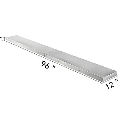 Folding concession shelf - 4' or 6' or 8'