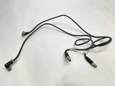 7203-88021-6300060 | Murr Elektronik  Cordset M/F M8 3-Pin 0.6m LOT OF 2 - Used