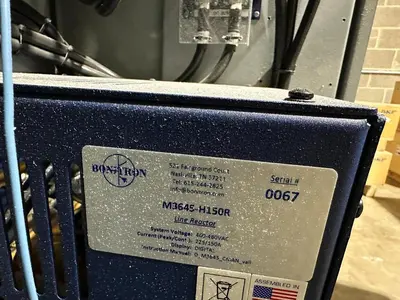 ALLEN BRADLEY 150 HP DRIVE CABINET 20G1AND186JA0NNNNN W/ BONITRON REGENS #S441