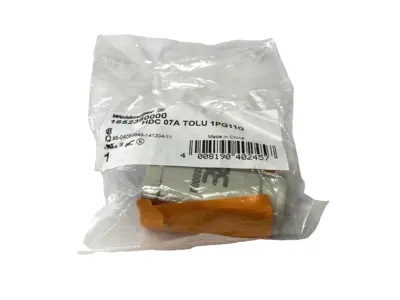 NEW WEIDMÜLLER HEAVY DUTY CONNECTOR HOOD 1652380000