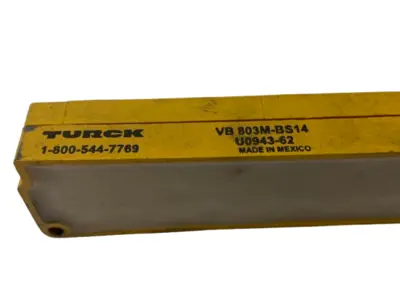 USED TURCK PASSIVE JUNCTION BOX 8-PORT X M8 3-PIN U0943-62