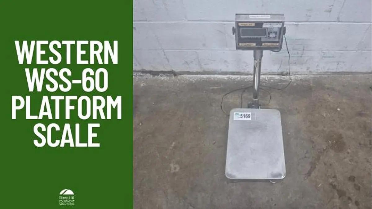 USED WESTERN SCALE WSS-60