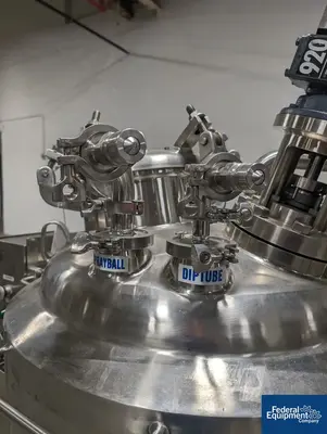 USED Paul Mueller 150 Liter Mueller Reactor, 316L S/S, 35/60#