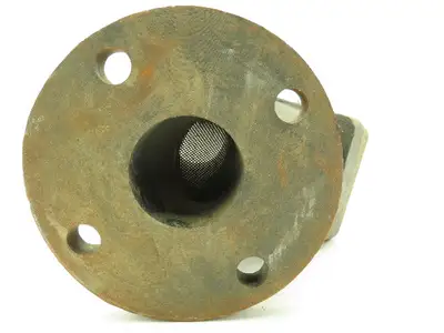 Mueller 2-1/2" Flanged Cast Iron Y Strainer #125 Model 758
