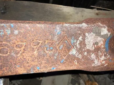 Used AFTERMARKET 5” X 45" CHISEL CABLE TOOL BUTTON BIT Tool Bits Pennsylvania US | East West Machinery & Drilling #1417184