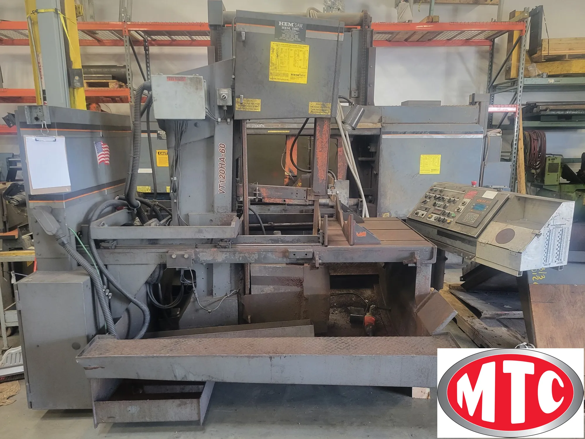 2007 HEM VT120HA-60, Smart saw, fully automatic