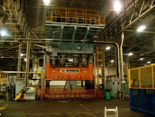 Used 1997 WILLIAMS & WHITE H-5000-200-96 Hydraulic Presses | Presses for Industry #407010