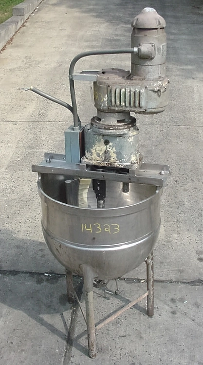 Used GROEN 60 GALLON AGITATED KETTLE 60 GALLON KETTLE Autoclaves, Reactors & Kettles New Jersey US | Champion Trading Corporation #423791