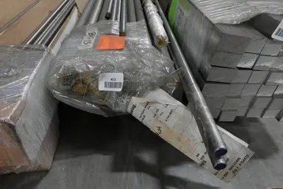 Assorted Stainless Steel Bar Stock - Most are 12' Long