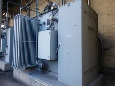 5000 KVA Siemens Silicone Transformer, 13.8KV Pr, 2400Y/1386V Se