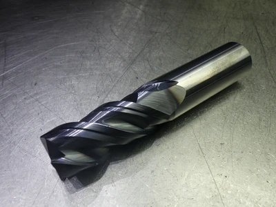 Kyocera/SGS 1" 3 Flute Carbide CR Endmill 1" Shank .04" R 33354 (LOC2397)