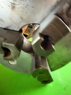 PHASE 2,  12" 3-Jaw Chuck 4" Hole Self Centering Jaws