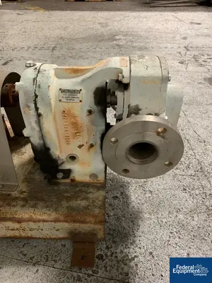 USED Waukesha Cherry-Burrell 2.5" Waukesha Rotary Lobe Pump, S/S, 7.5 HP