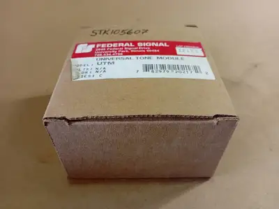 NEW FEDERAL SIGNAL CORPORATION UTM
