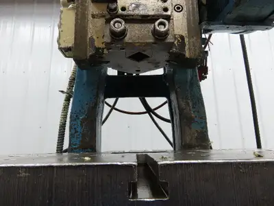 E W Bliss 19C Mechanical OBI Punch Press 19 Ton 2" Stroke 6" Throat 2Hp 3Ph