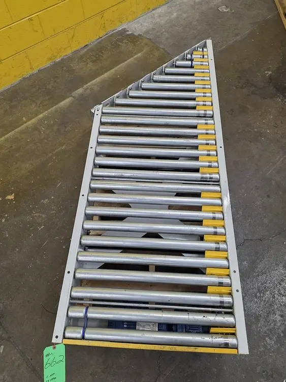 Used HYTROL LIVE ROLLER CONVEYOR - V-BELT Roller Conveyors Wisconsin US | Packer City Sales #1321943