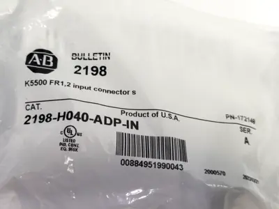 New | in-Stock ALLEN-BRADLEY 2198-H040-ADP SER. A Misc Industrial Equipment | Maverick Industrial Sales #1120107