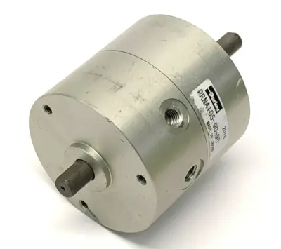 USED PARKER COMPACT PNEUMATIC ROTARY ACTUATOR, SINGLE VANE, FIXED 90°