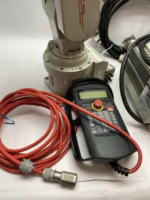 Used Mitsubishi Industrial Robot, Melfa CR1DA-771-S15 Control and R32TB Pendant Robots Michigan US | Maverick Industrial Sales #1401603