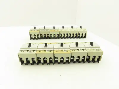 Mitsubishi NF30-FAU 3-Pole No Fuse Circuit Breaker 5A 200-230V 3Ph Lot of 11