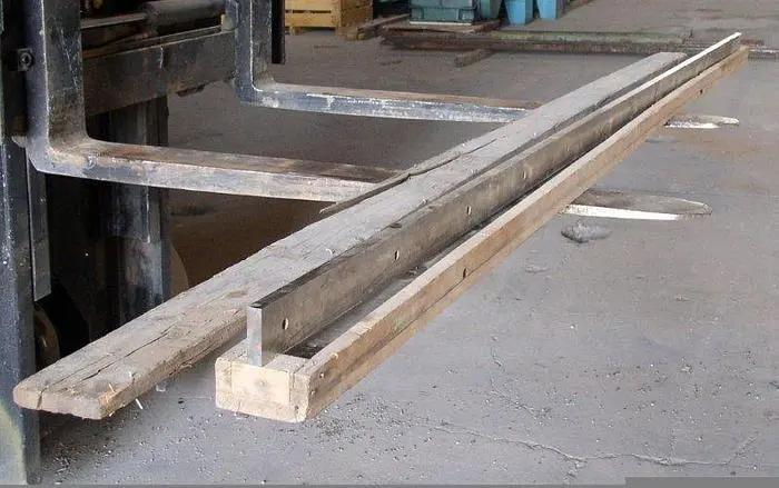 (1) Set New (or Re-ground) 124"  Shear Blades; Four Sided