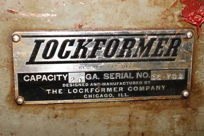 USED LOCKFORMER L-10DS