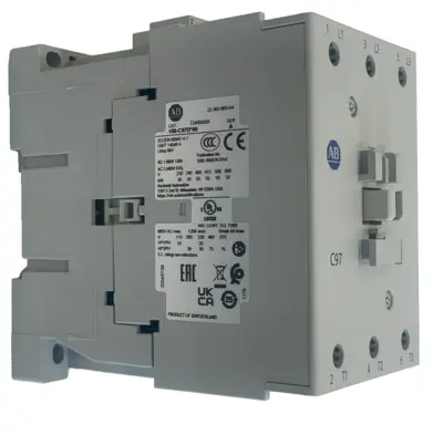 ALLEN BRADLEY100-C97DJ10 CONTACTOR SER. A 100C97DJ10 NEW, SURPLUS