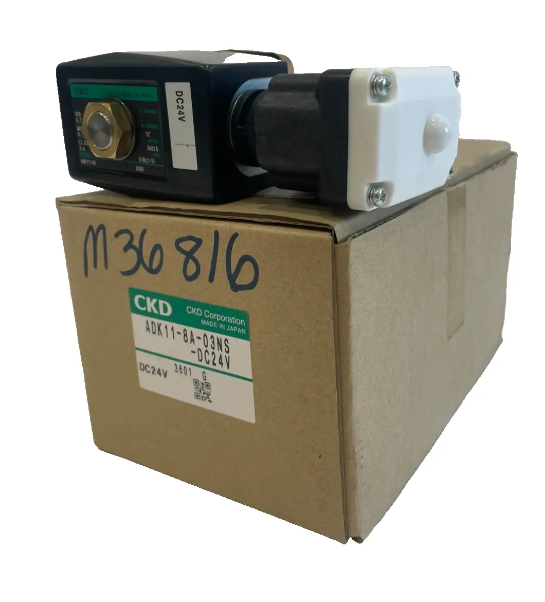 NEW CKD ADK11-8A-03NS-DC24V PNEUMATIC VALVE ADK118A03NS DC24V