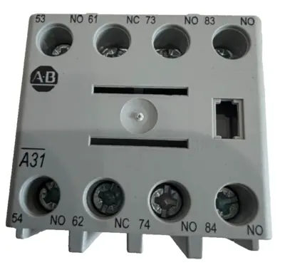 ALLEN BRADLEY 100-FA31 AUXILIARY CONTACT SER.B 100FA31 NEW, SURPLUS