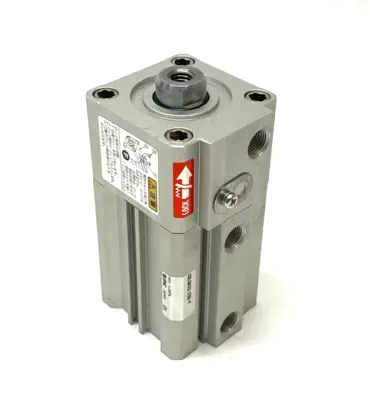 USED SMC AUTO SWEEP COMPACT LOCKING CYLINDER 32MM BORE 25MM STROKE