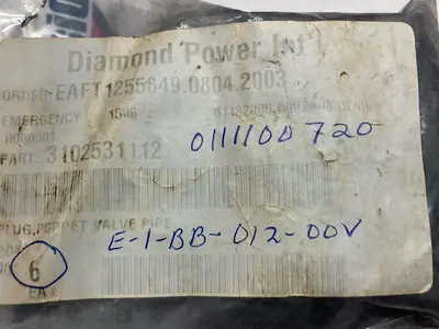 New | in-Stock DIAMOND POWER 3102531112 Pump & Valve Parts Ohio US | Surplus Asset Holdings #1234217