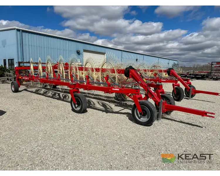 Used FARM KING TVR12 - 12 WHEEL Hay Rakes Iowa US | Keast Enterprises #1360463