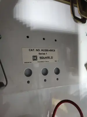 USED SQUARE D MODEL 6