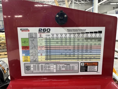 Used LINCOLN "POWERMIG 260" Mig Welders Texas US | MachineryMax #1488347