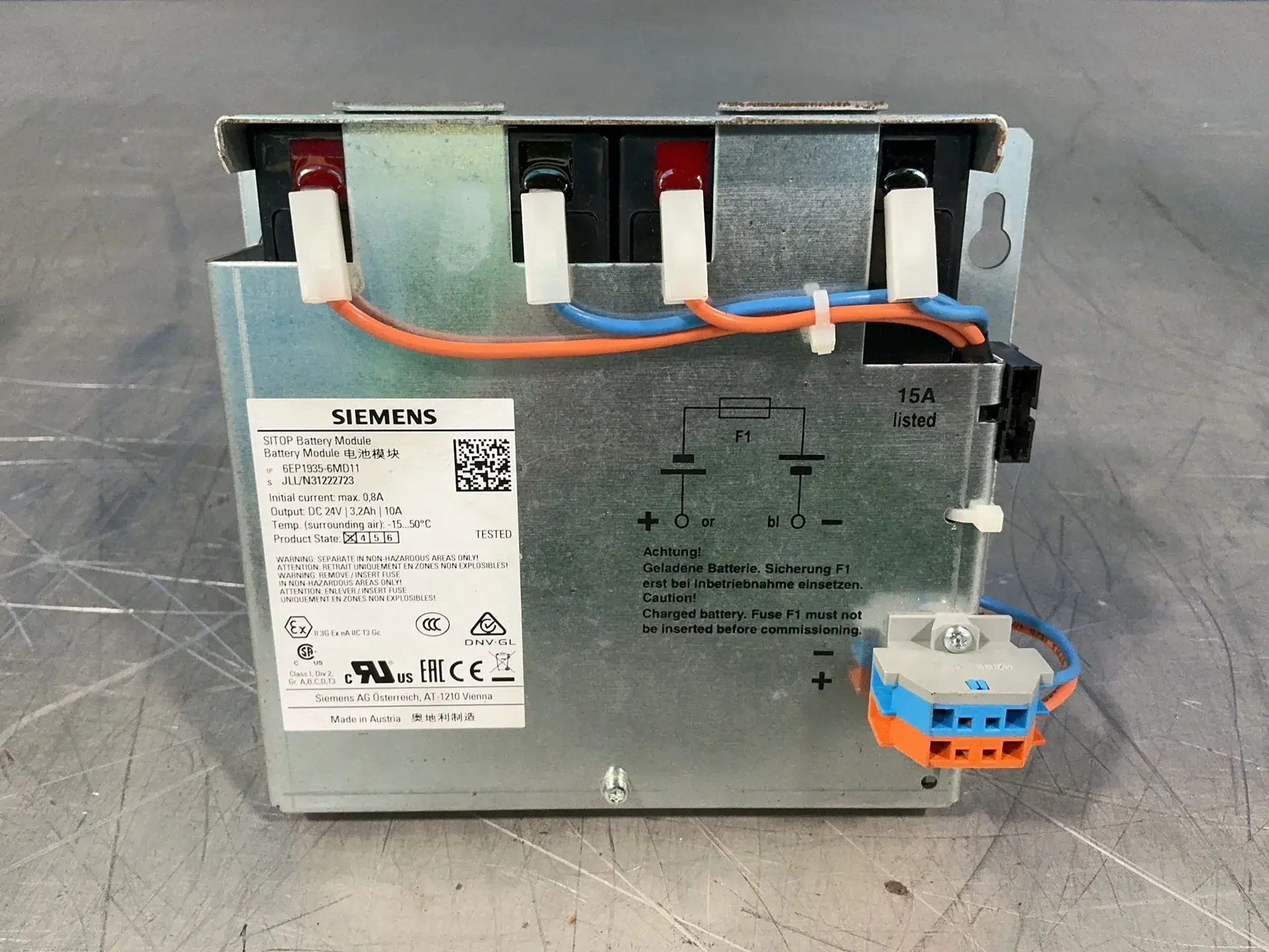 Used SIEMENS 6EP19356MD11 Batteries Ohio US | HGR 24 #1520852