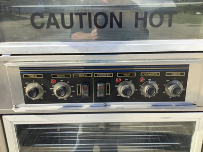 152-0307 Nu-Vu OP-2LFM Electric Convection Oven & Proofer