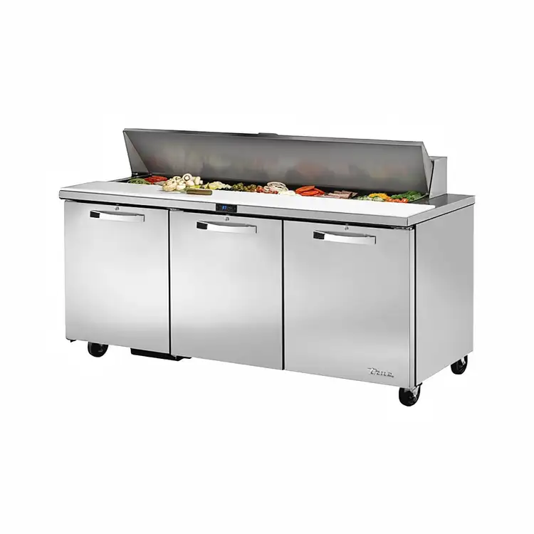 Used True TSSU-72-18-HC-SPEC3 Food Prep Tables Illinois US | Falcon Restaurant Supply #1374084