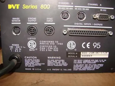 USED DVT 800-25M-DC-512K