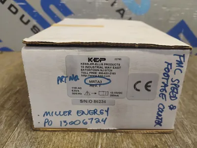 KESLLER-ELLIS MRTA3 Electrical/PLC/Automation | ESS Industrial Equipment Sales (3)